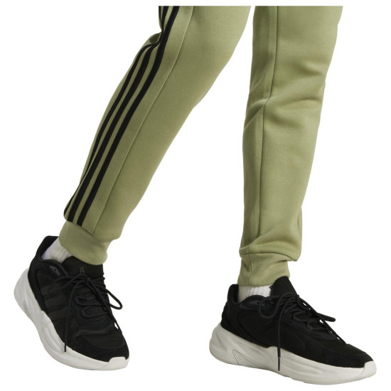 Adidas Ανδρικό παντελόνι φόρμας Essentials 3-Stripes Fleece Tapered Cuff Pants Adidas Ανδρικό παντελόνι φόρμας Essentials 3-Stripes Fleece Tapered Cuff Pants